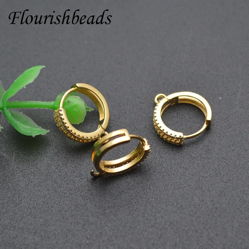 High Quality Color Remain Nickel Free Circle Round Earring Hooks Leverback Jewelry Findings Supplier