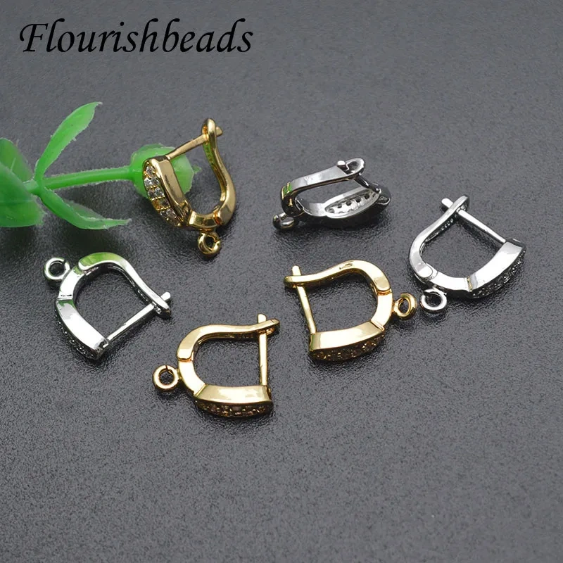 30pcs/lot  DIY Accessories Gold Plated Earwire Earring Hooks Clasp Shvenzy for Jewelry Making Supplier