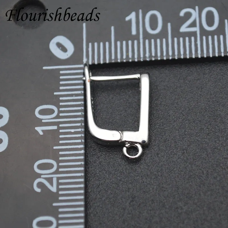 30pcs/lot Women Fashion Handmade Earrings Accessories Gold Plated Earring Hooks Clasp For DIY Jewelry Making Supplies