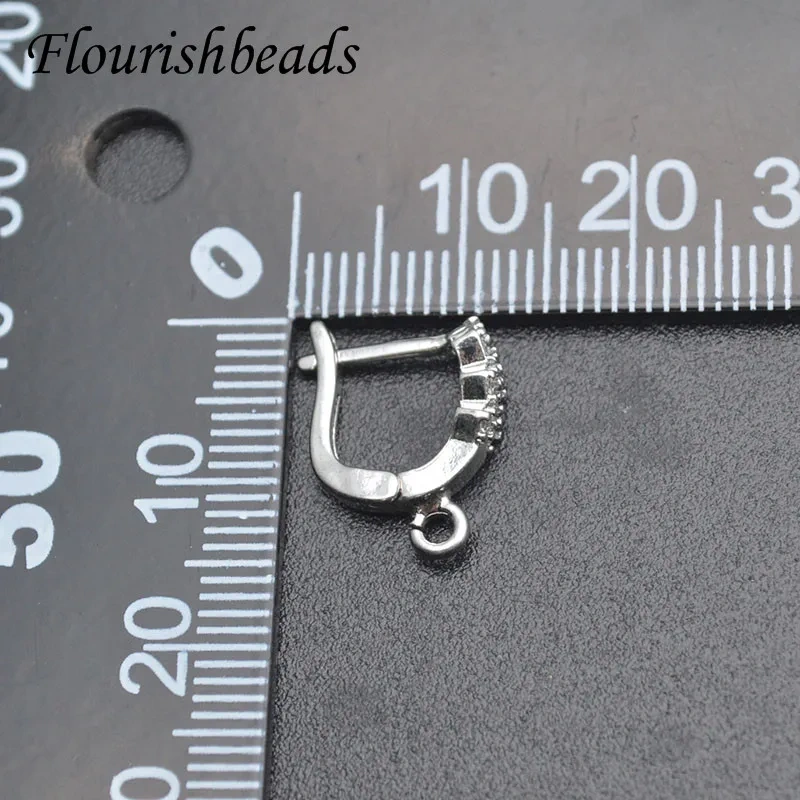 Various Style Jewelry Findings Gold Silver Color Earring Hooks Leverback Earwire Clasp Accessories for Handmade Making