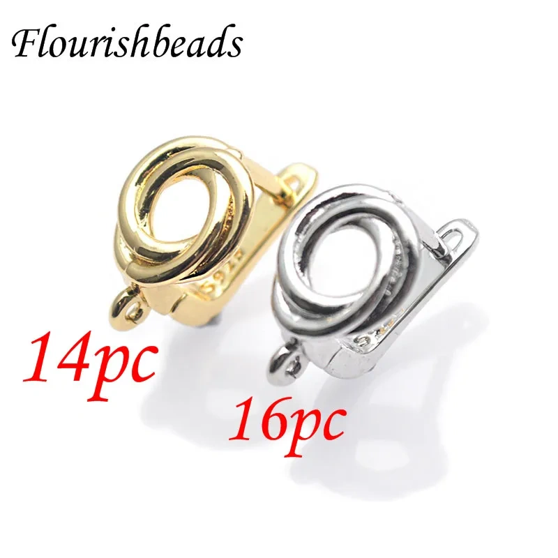 New Arrived Gold Plating Nickle Free Round Hollow Earring Hooks Fine Jewelry Making Accessories 30pcs/lot