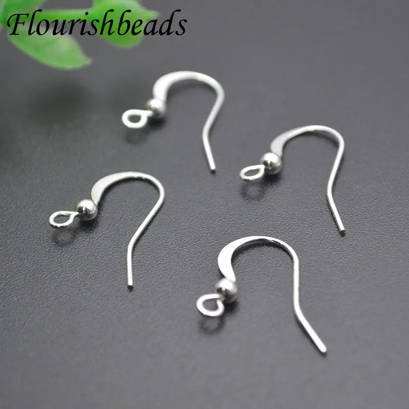 Wholesale 200pcs Nickel Free High Quality French Earrings Hooks Clasp Ear Wire for DIY Jewelry Making Supplies 15mm