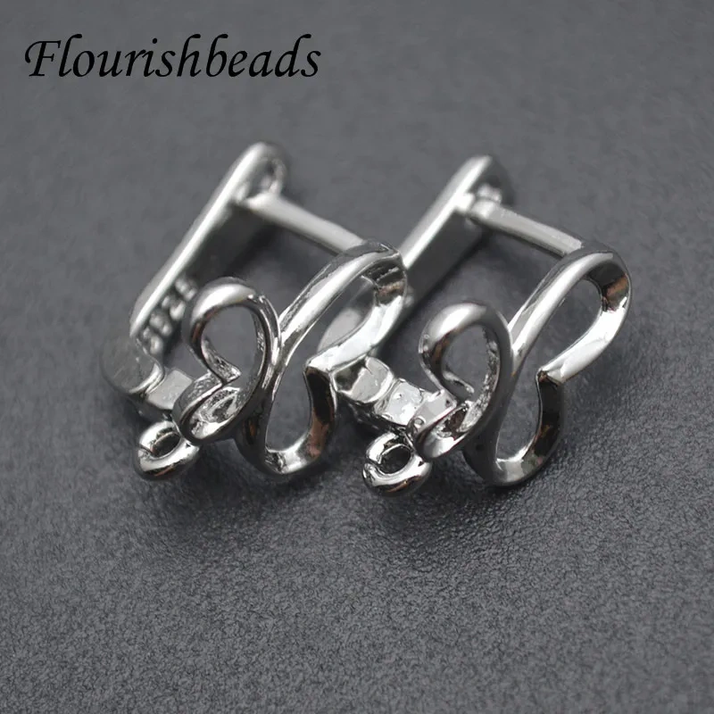 Elegant Nickel Free Gold Silver Color Butterfly Shape Earring Hooks DIY Dangle Fashion Earring Jewelry Making 30pcs/lot