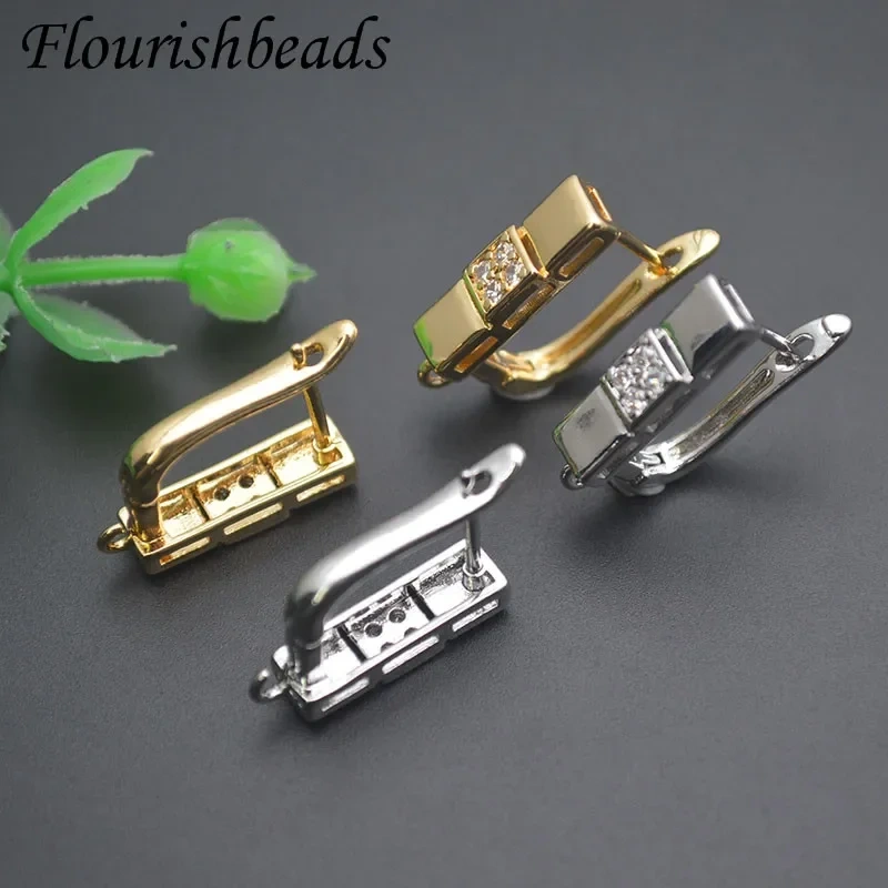 13x20mm High Quality Gold Silver Color Shvenzy Earring Hooks Earwire Accessories for DIY Fashion Jewelry Making 30pcs/lot