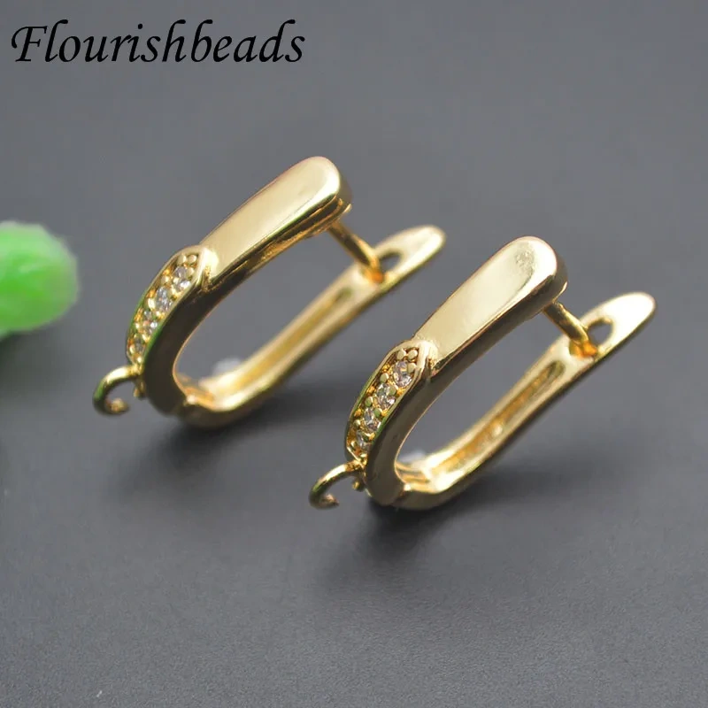 30pcs/lot Fashion Jewelry Findings  Leverback Basic Fastener Earwir Fixtures Earring Hook Schwenzy for DIY Earrings Accessories