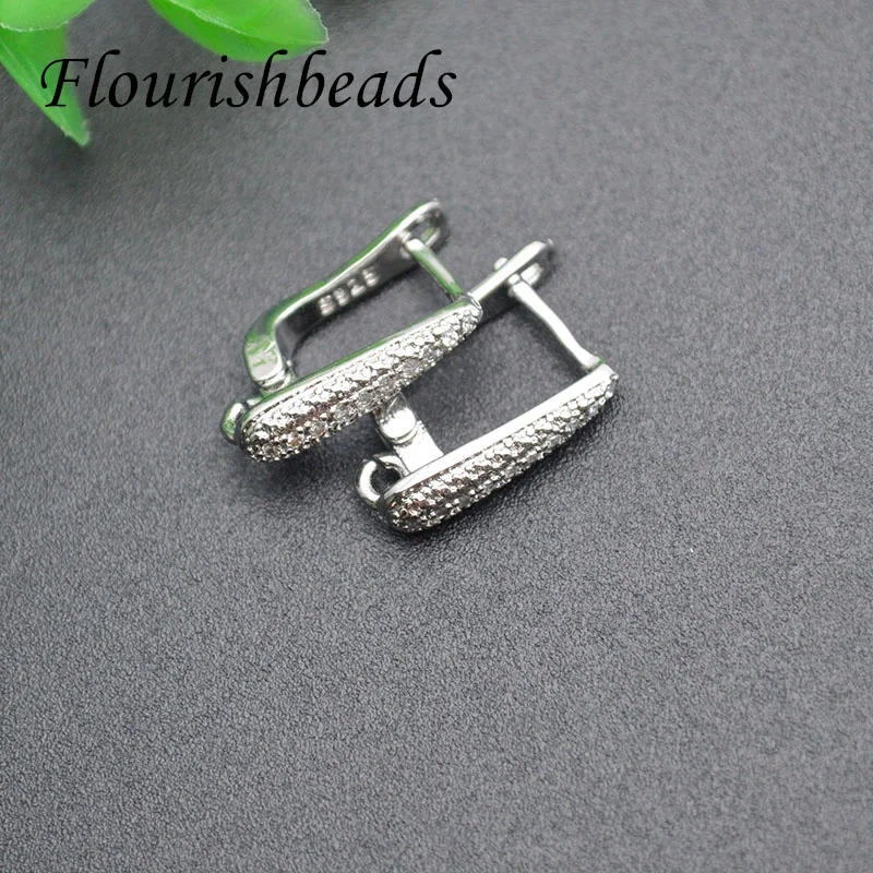 30pcs/lot 11x18mm Metal Copper Gold Plating Anti Fade Arched Earring Hooks for Quality Jewelry Making Accessories