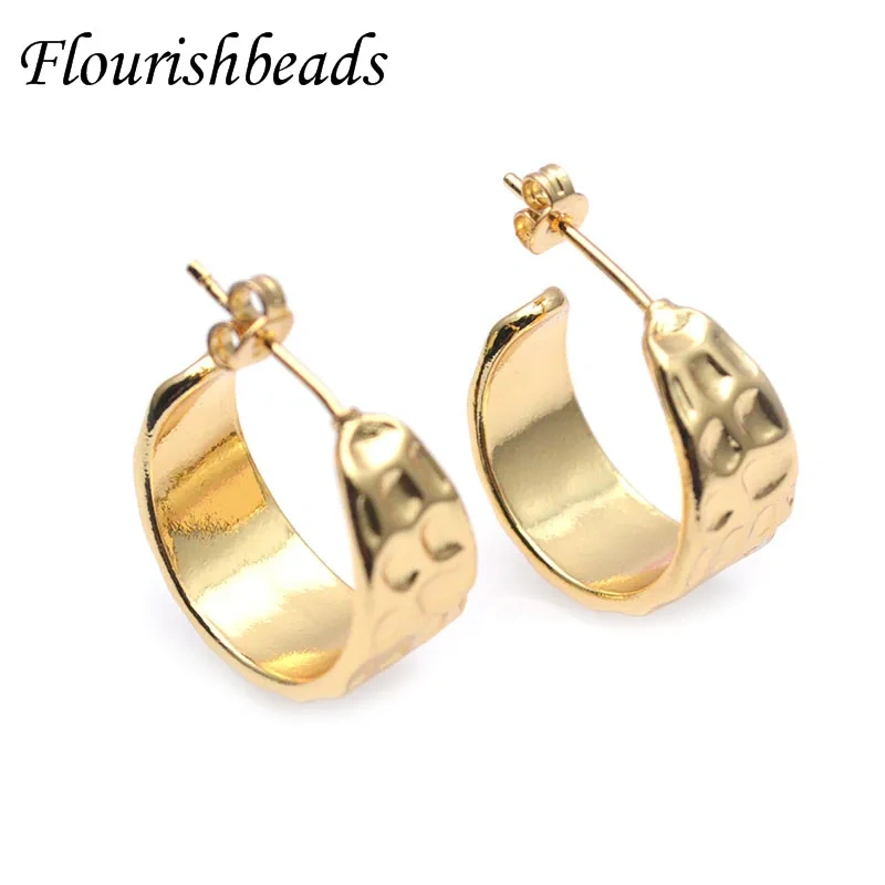 20pcs/lot Quality Gold Color Nickel Free Arc Geometry Earrings for Women Wedding Party Jewelry Gift Supplies