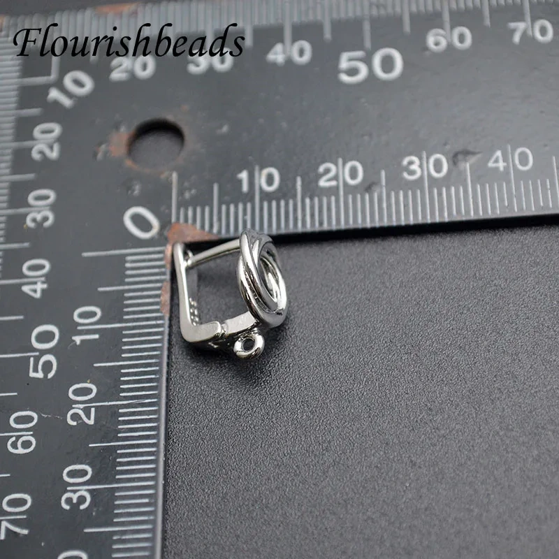 New Arrived Gold Plating Nickle Free Round Hollow Earring Hooks Fine Jewelry Making Accessories 30pcs/lot