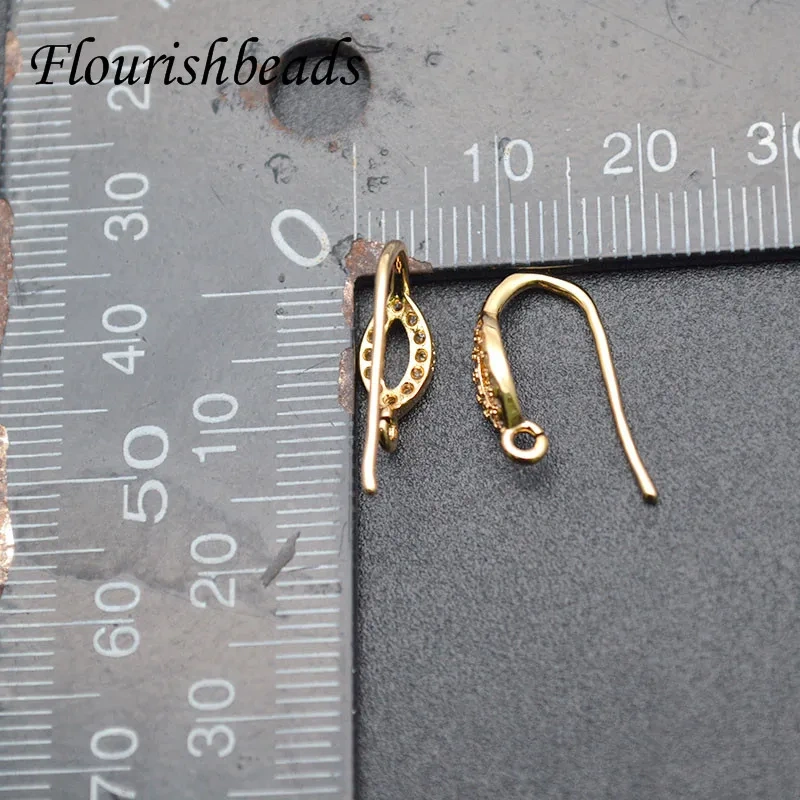 New Arrived Various Shape High Quality Gold Plating Earring Hooks Nickle Free for Jewelry Making Accessories 20pcs/lot