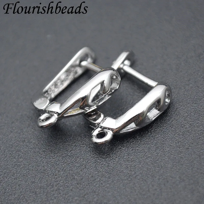 Various Styles Jewelry Findings Smooth Earwire Earring Hooks Clasp  Accessories for Handmade DIY Fashion Earrings 30pcs/lot