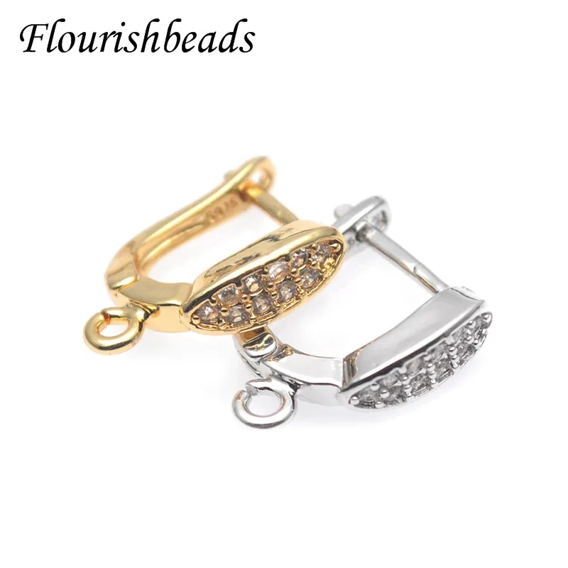 30pcs/lot  DIY Accessories Gold Plated Earwire Earring Hooks Clasp Shvenzy for Jewelry Making Supplier