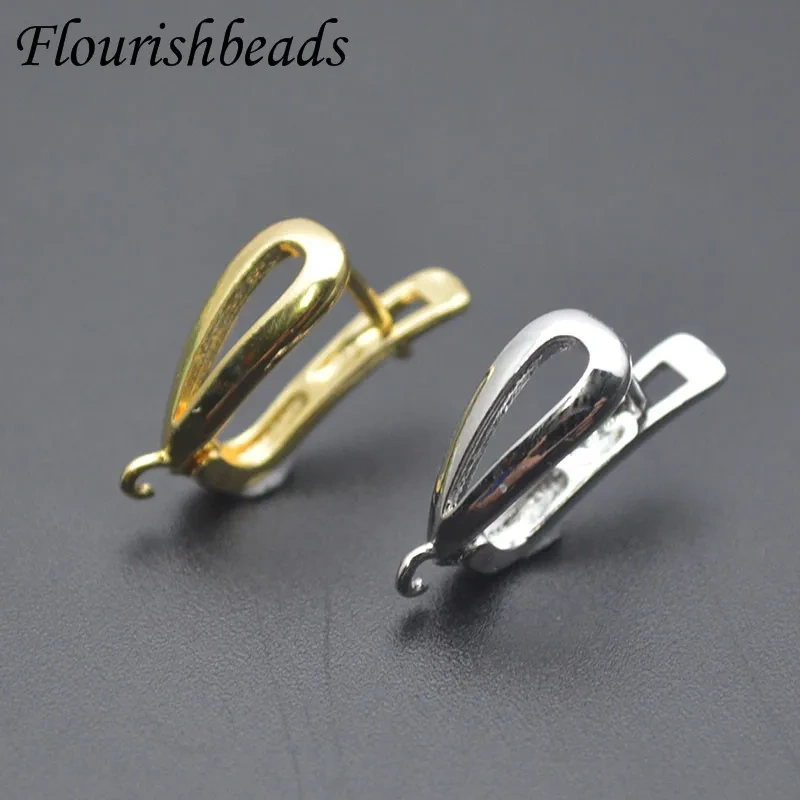 30pcs/lot DIY Earwire Fixtures Shvenzy Gold/Silver Color Earring Hooks Accessories for Women Handmade Jewelry Making