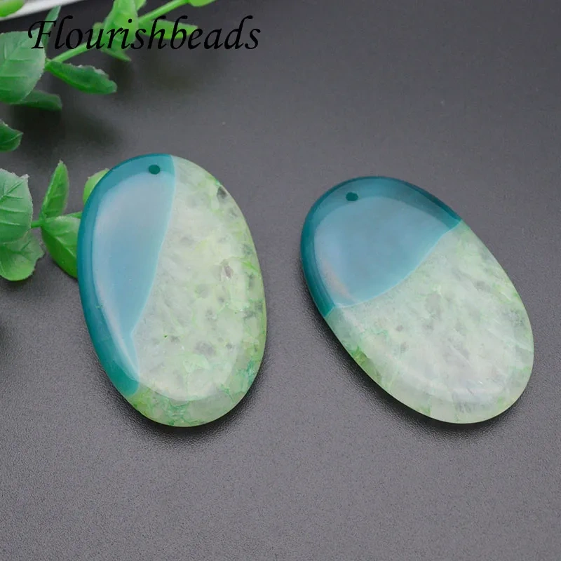 Wholesale 5pcs/lot Bright Color Druzy Quartz Agate Stone Slab Pendant Fit DIY Necklace Making