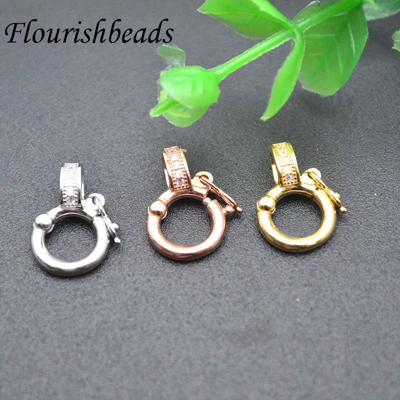 5pc/Lot  Best Quality S925 Silver Sailor Clasps Connector Charm Fit Bracelets End Clasps DIY Jewelry Making Findings
