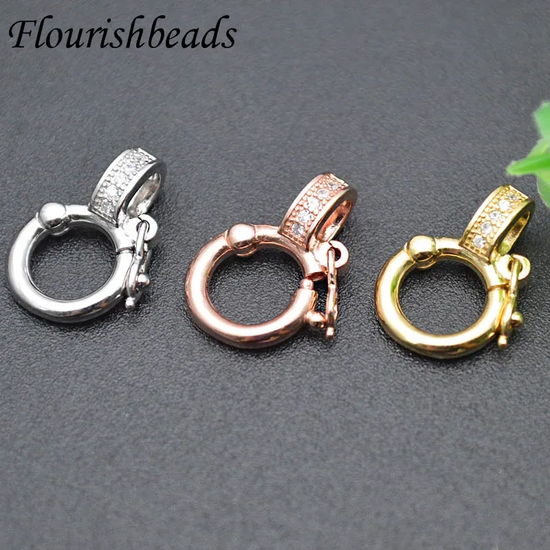 5pc/Lot  Best Quality S925 Silver Sailor Clasps Connector Charm Fit Bracelets End Clasps DIY Jewelry Making Findings