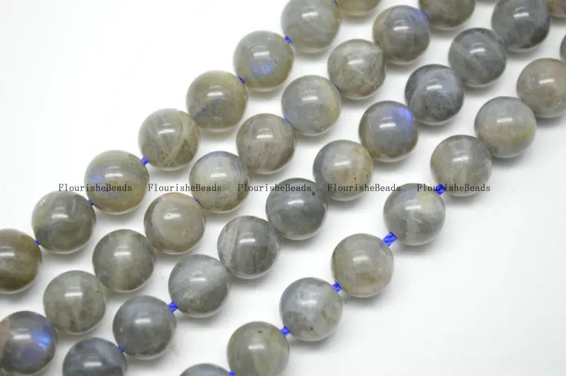 High Quality Shiny Natural Labradorite Stone Round Loose Beads fit Jewelry Making 4mm 6mm 8mm 10mm 12mm 14mm