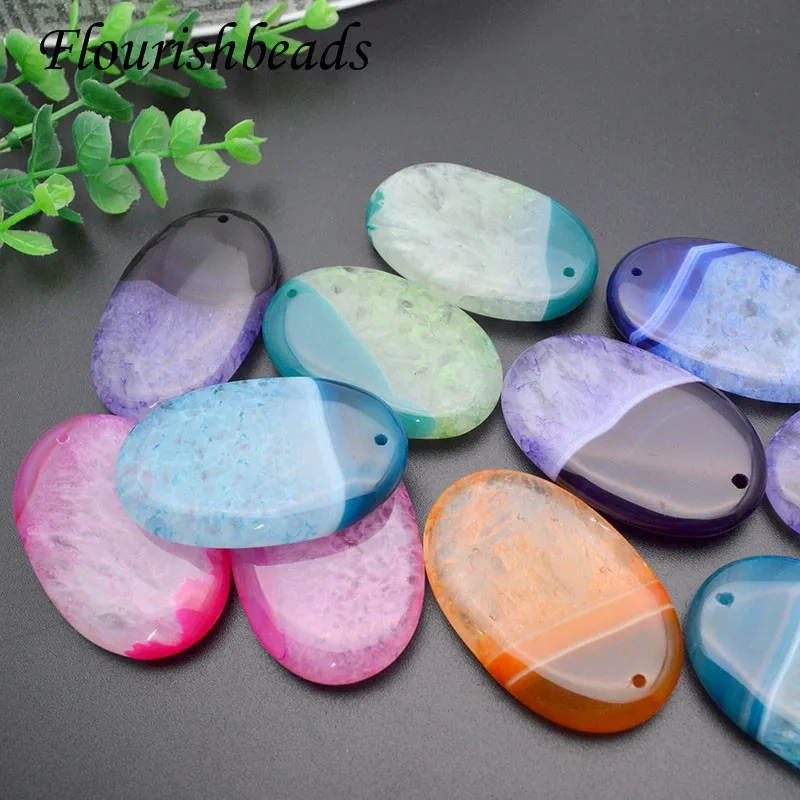 Wholesale 5pcs/lot Bright Color Druzy Quartz Agate Stone Slab Pendant Fit DIY Necklace Making