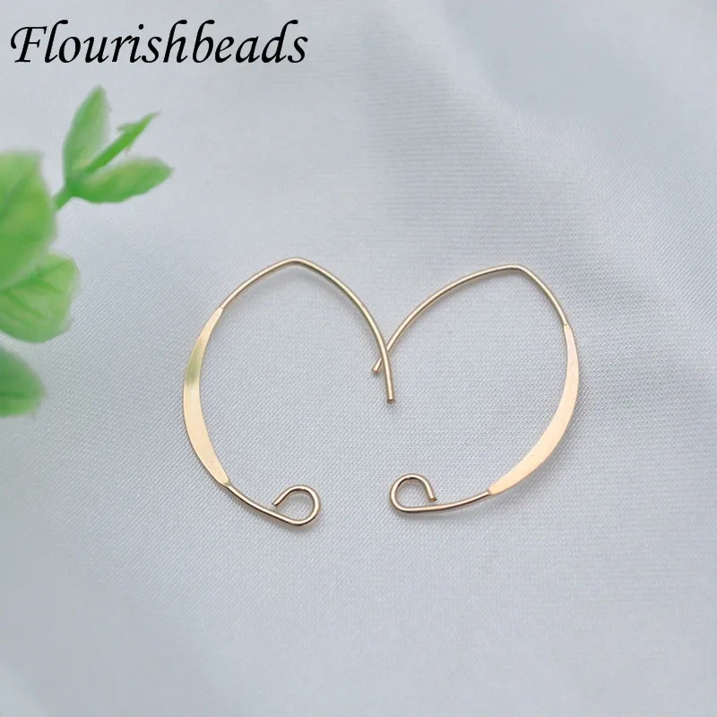 10pcs/lot Gold Filled Jewelry Findings Big Ear Wire Earring Hooks for Women DIY Earrings Making