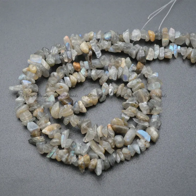 5~8mm Natural Amazonite Irregular Shape Stone Chips Loose Beads 1 Strand