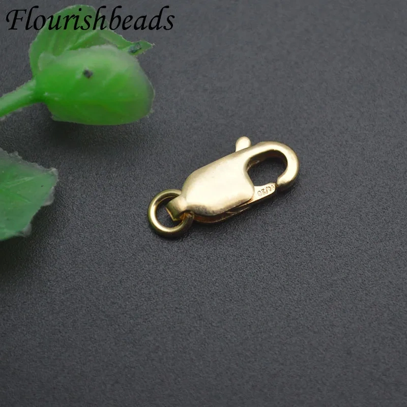 5pcs/lot Good Quality 14K Gold Filled Lobster Clasps Hooks for DIY Bracelets Necklace Handmade Jewelry Making