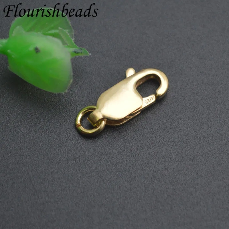 5pcs/lot Good Quality 14K Gold Filled Lobster Clasps Hooks for DIY Bracelets Necklace Handmade Jewelry Making