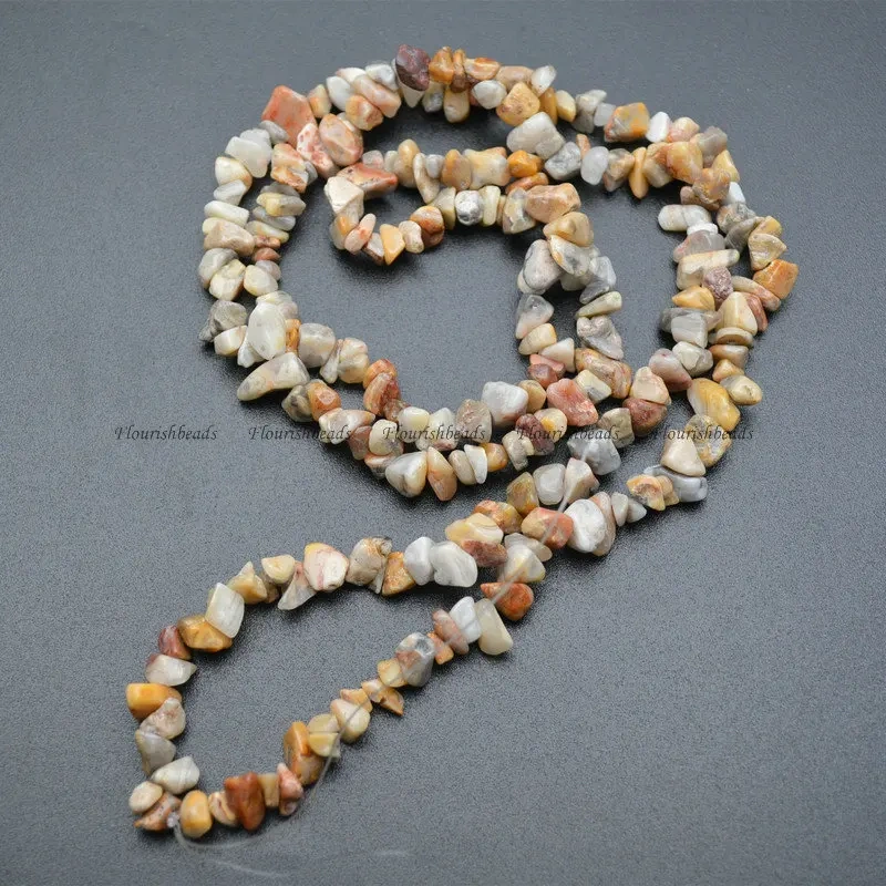 5~8mm Natural Amazonite Irregular Shape Stone Chips Loose Beads 1 Strand
