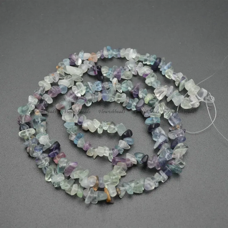 5~8mm Natural Amazonite Irregular Shape Stone Chips Loose Beads 1 Strand