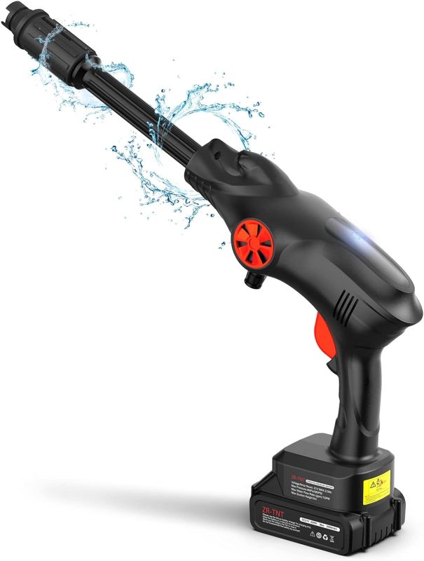 Cordless Pressure Washer High Pressure Cleaner Suitable for Car Washing & Surface Cleaning