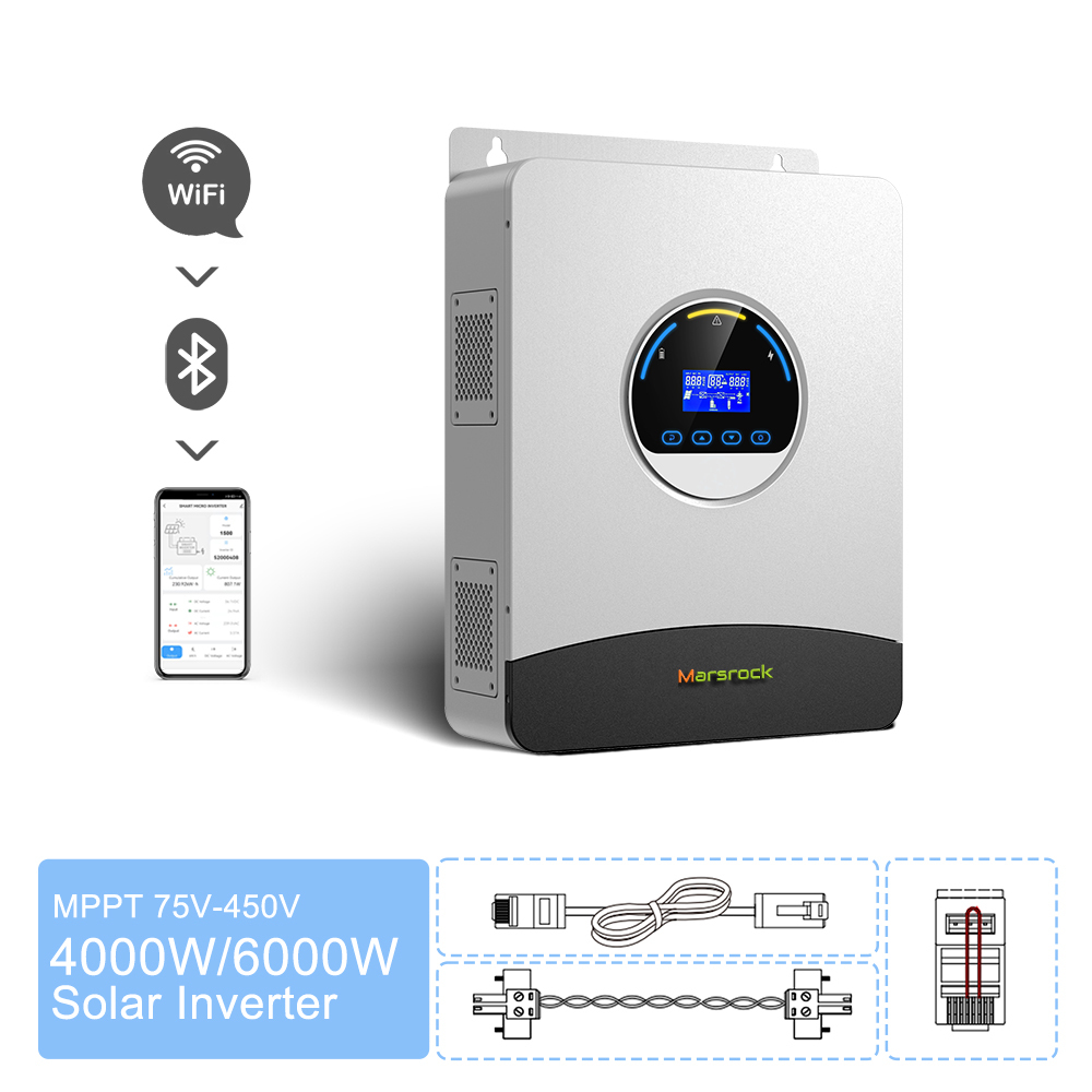 Mars Rock 4/6kW 220/230/240VAC SNT Series Recommend by Owner Off-Grid Inverter