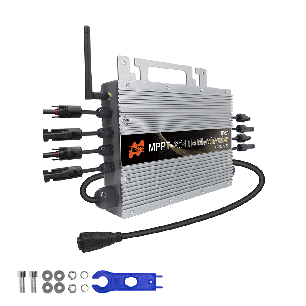 Mars Rock 2024 Brand NEW 1600W HM Series Grid Tie Microinverter with WIFI
