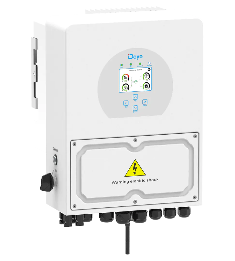 Mars Rock 3/3.6/5/6kW Hot Sales Single Phase Hybrid Solar Inverter 2 MPPT