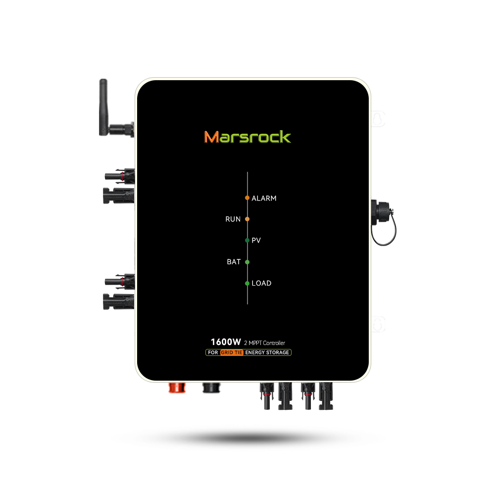 Mars Rock 1600W Grid Tie Storage Solar Charger Controller 2 MPPT with WiFi