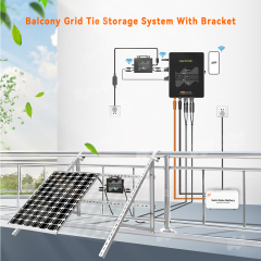 Mars Rock Mars Rock 2024 New Model AL6005-T5/ SUS304 Solar Balcony Bracket