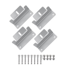 Mars Rock Z Type AL6005-T5 & SUS304 Rail Free Bracket Suitable for Roof Mount