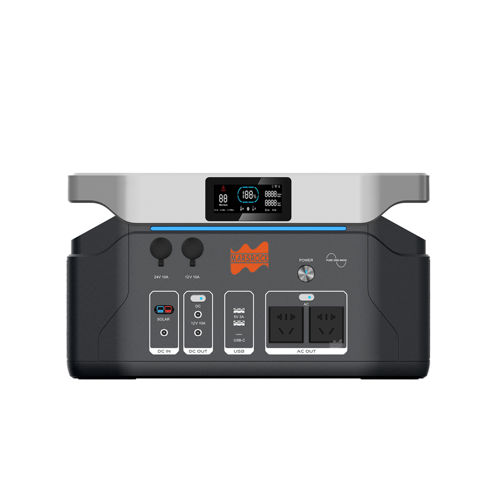 Mars Rock 1500W 1536Wh 110/220V Portable Power Station Suitable for Travel