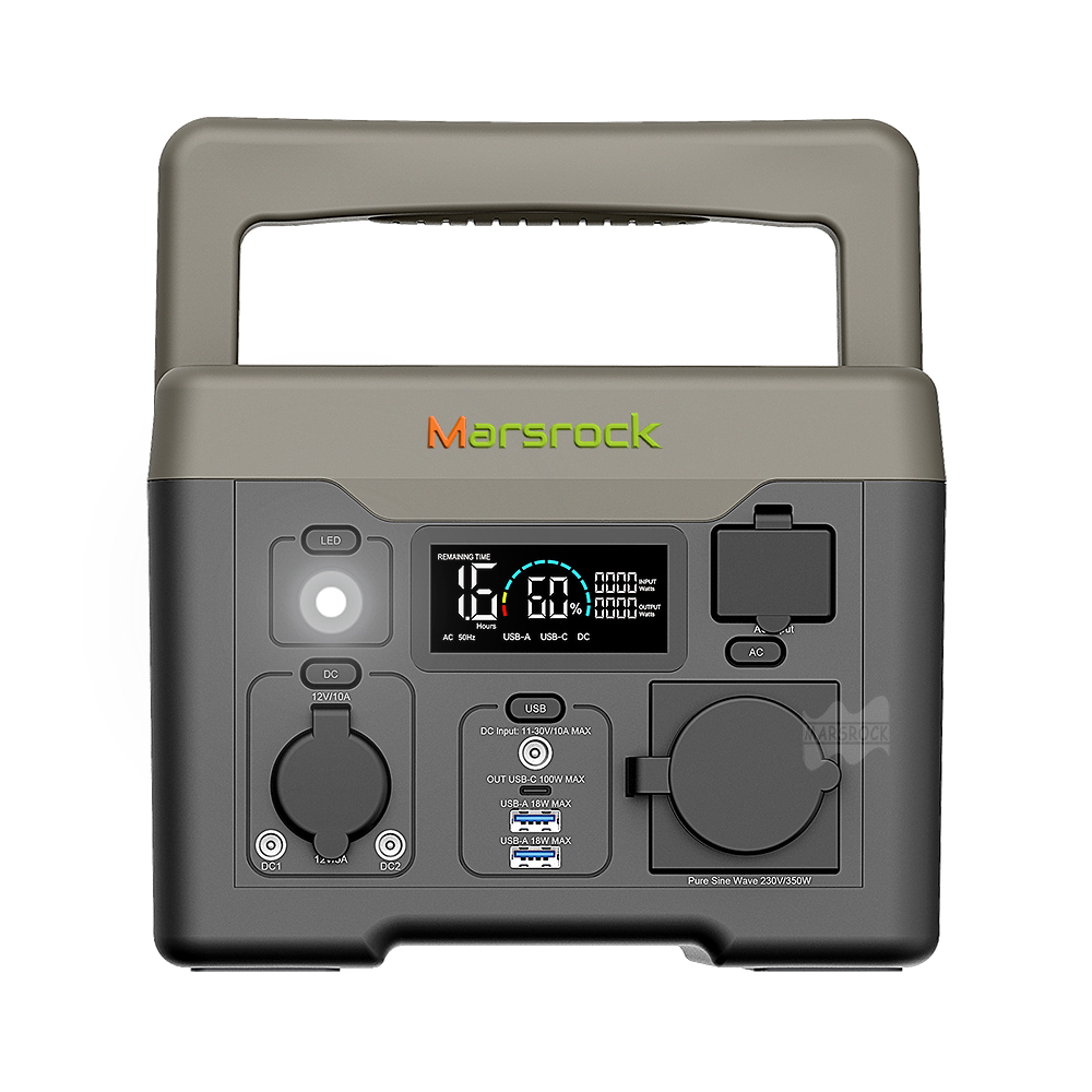 Mars Rock 350W 3.0 Fast Charger 15W Wireless ZH Series Portable Power Station