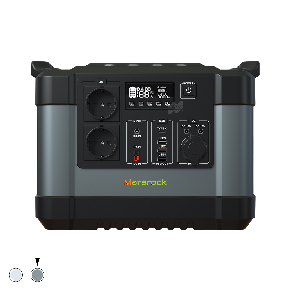 Mars Rock 1000W 40Ah 22.4V HH Series A Grade LiFePO4 Portable Power Station