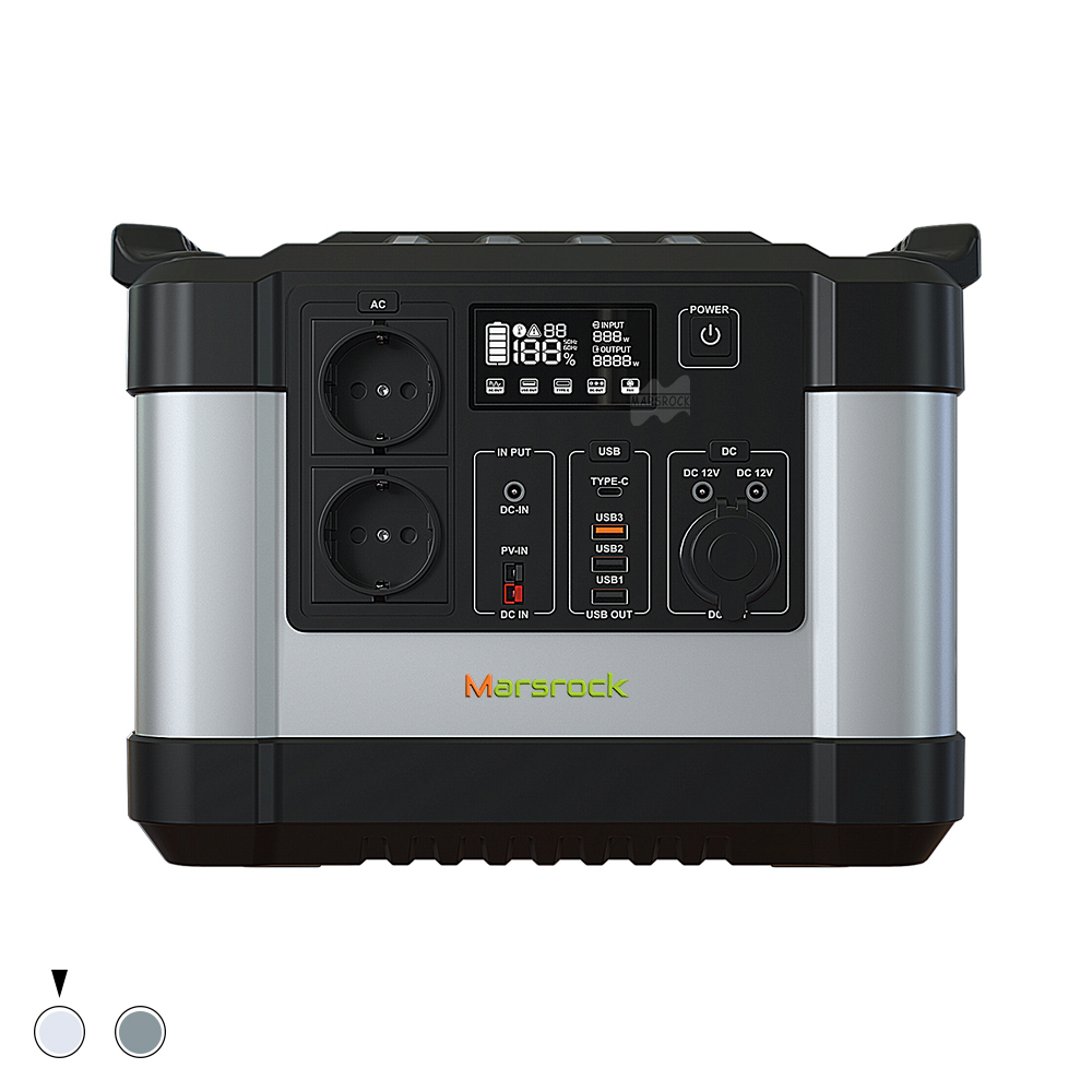 Mars Rock 1000W 40Ah 22.4V HH Series A Grade LiFePO4 Portable Power Station