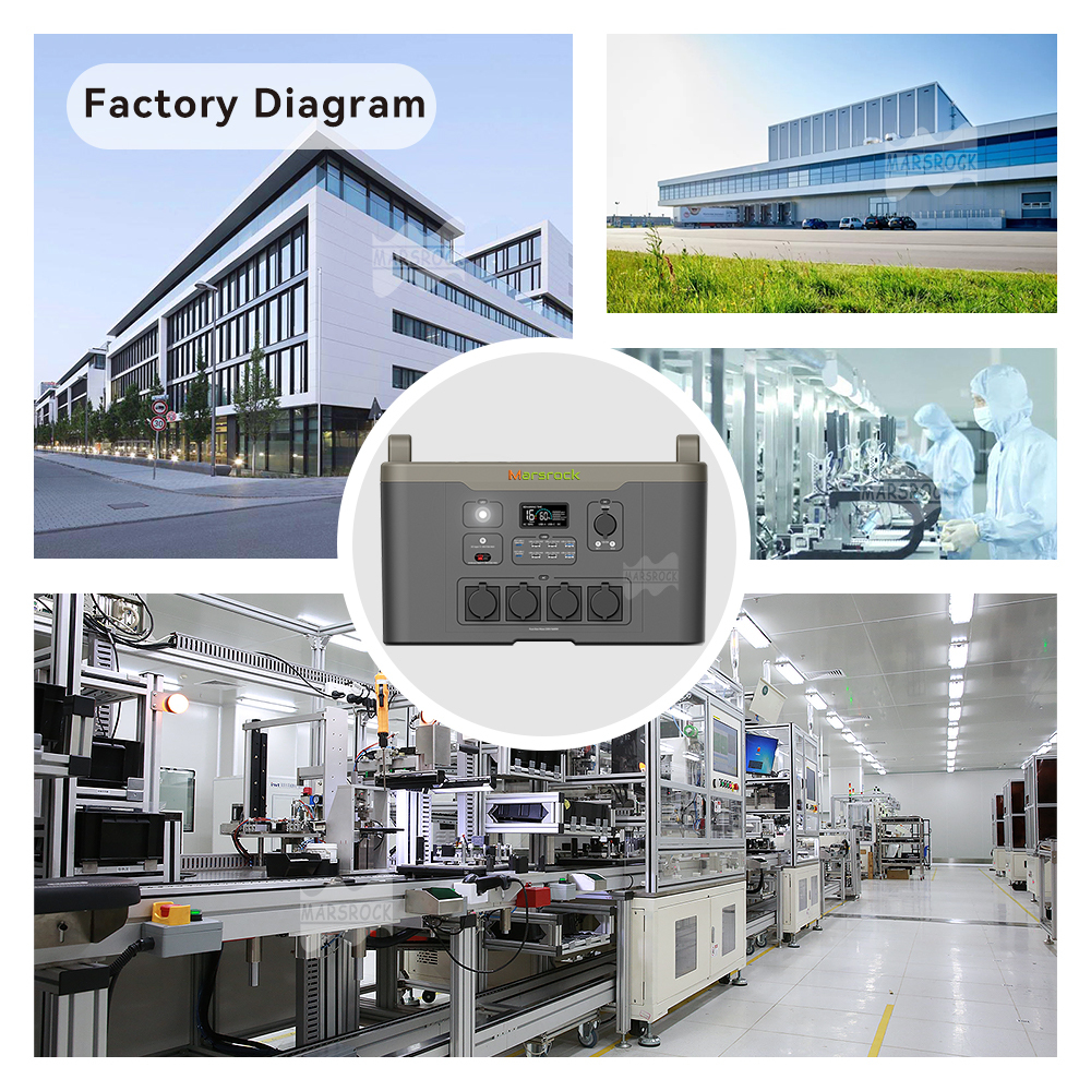 Mars Rock 3.6kW 3.0 Fast Charger 15W Wireless ZH Series Portable Power Station