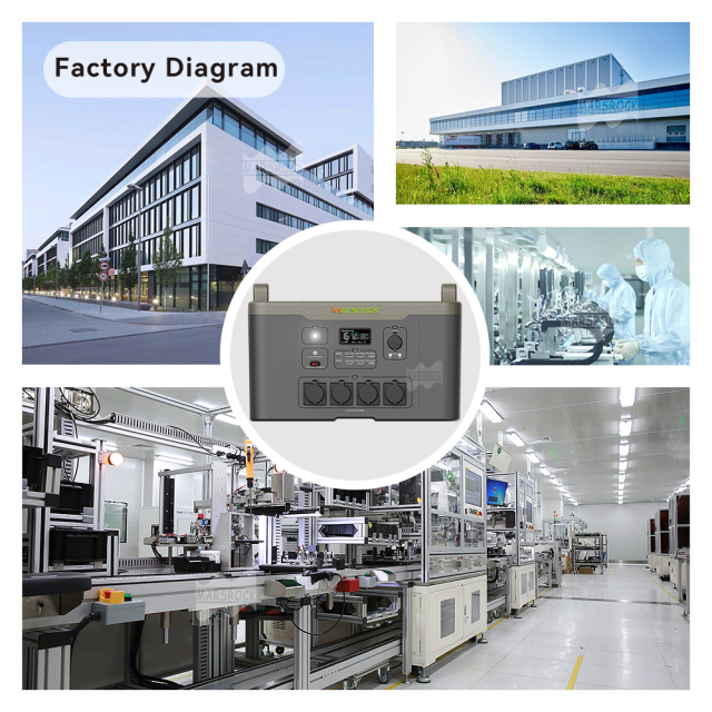 Mars Rock 3.6kW 3.0 Fast Charger 15W Wireless ZH Series Portable Power Station