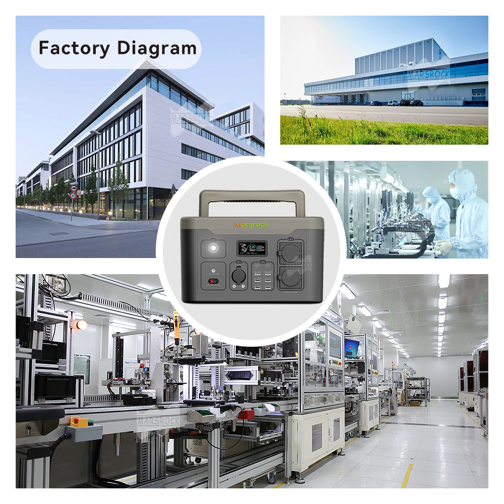 Mars Rock 1.8kW 3.0 Fast Charger 15W Wireless ZH Series Portable Power Station