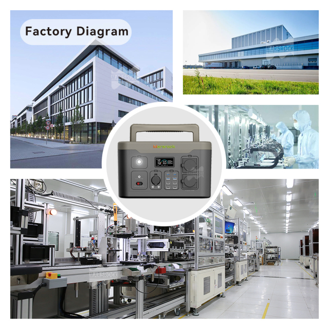 Mars Rock 1.8kW 3.0 Fast Charger 15W Wireless ZH Series Portable Power Station