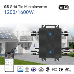 Mars Rock G5 Series 1200W Manufacturer Direct Sales Grid Tie Microinverter 4MPPT