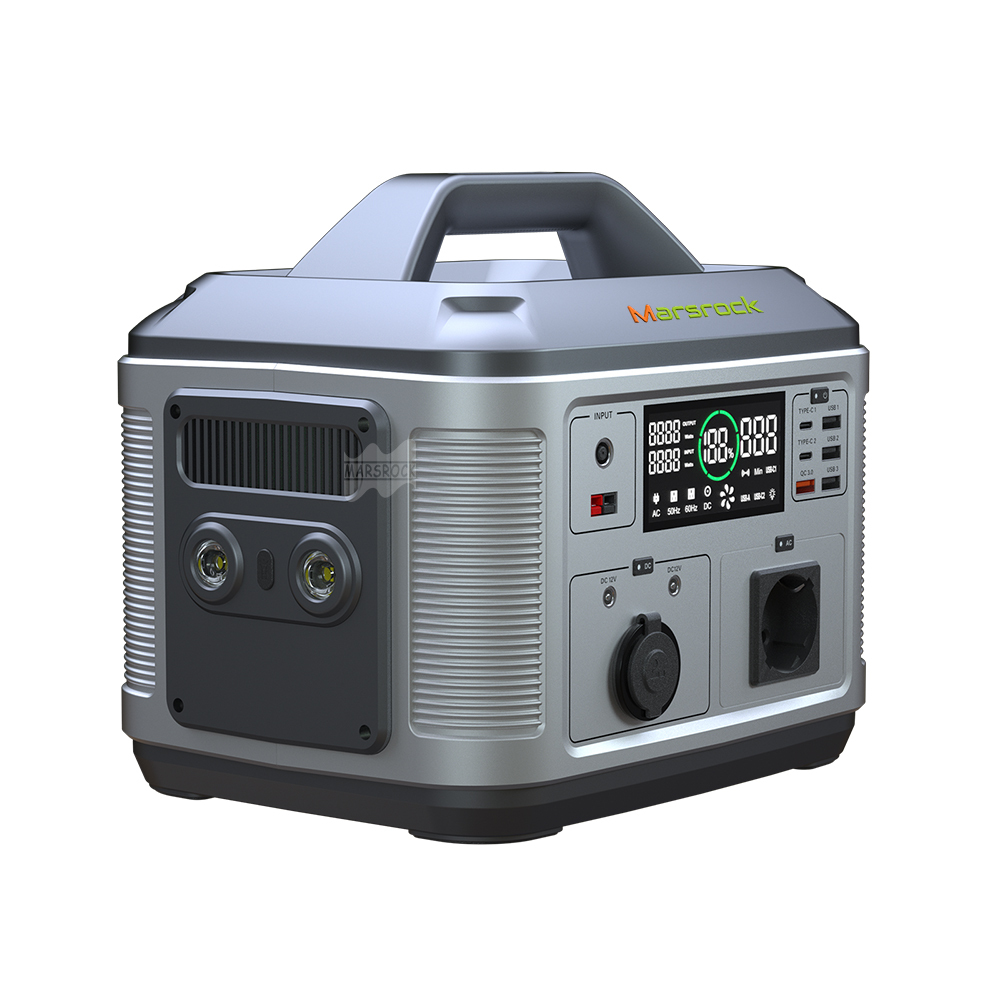 Mars Rock 1600W 31.5Ah 22.2V High Quality A Grade LiFePO4 Portable Power Station