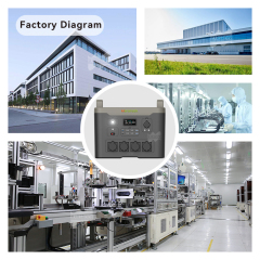 Mars Rock 2.4kW 3.0 Fast Charger 15W Wireless ZH Series Portable Power Station