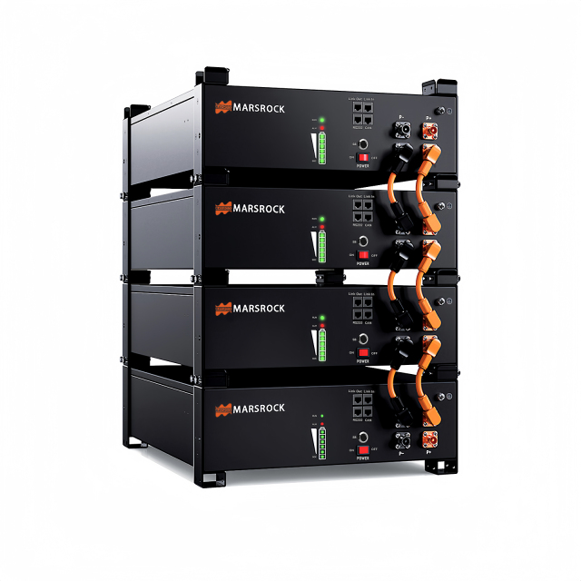 Mars Rock 5.324kWh*N 51.2V Rack Mounted 6000 Cycles LFP Energy Storage Battery
