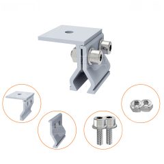 Mars Rock L Type AL6005-T5 & SUS304 Rail Free Bracket Suitable for Roof Mount