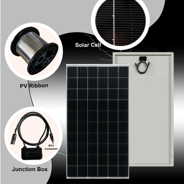 Mars Rock 545~560W 21.68% IP68 Monocrystalline Solar Panel Solar Power System