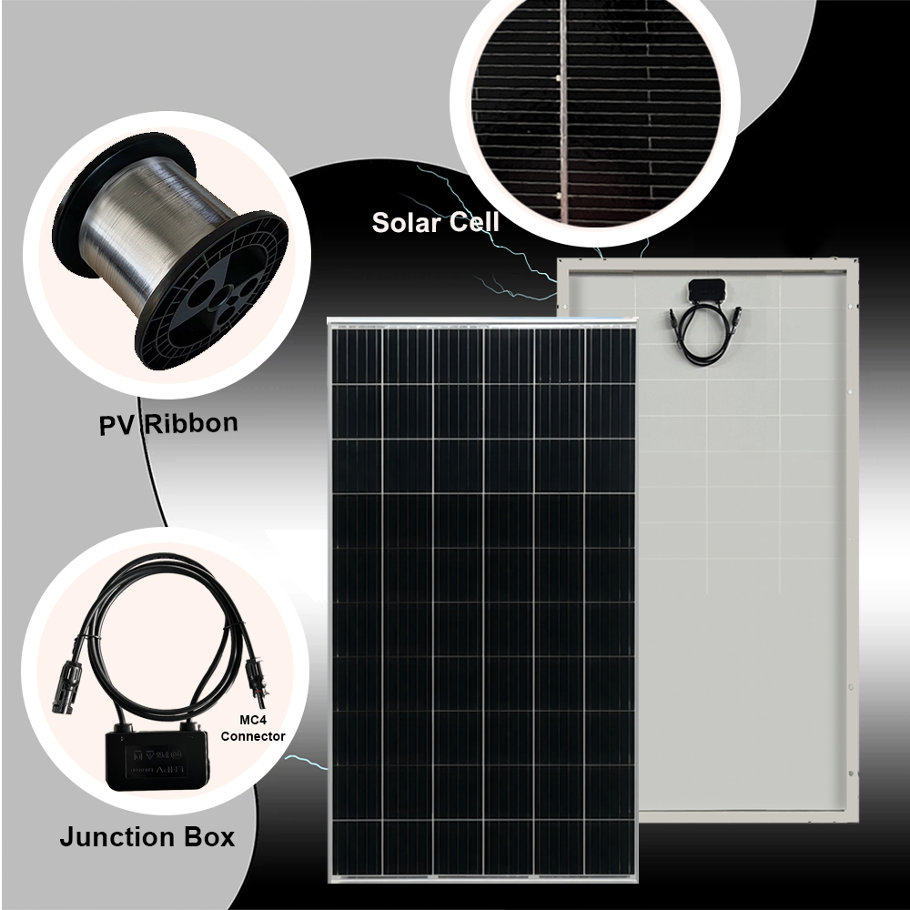 Mars Rock 410~420W 21.51% IP68 Monocrystalline Solar Panel Solar Power System