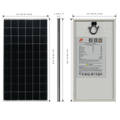 Mars Rock 545~560W 21.68% IP68 Monocrystalline Solar Panel Solar Power System